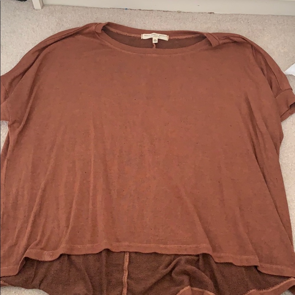 Urban outfitters over the shoulder tee